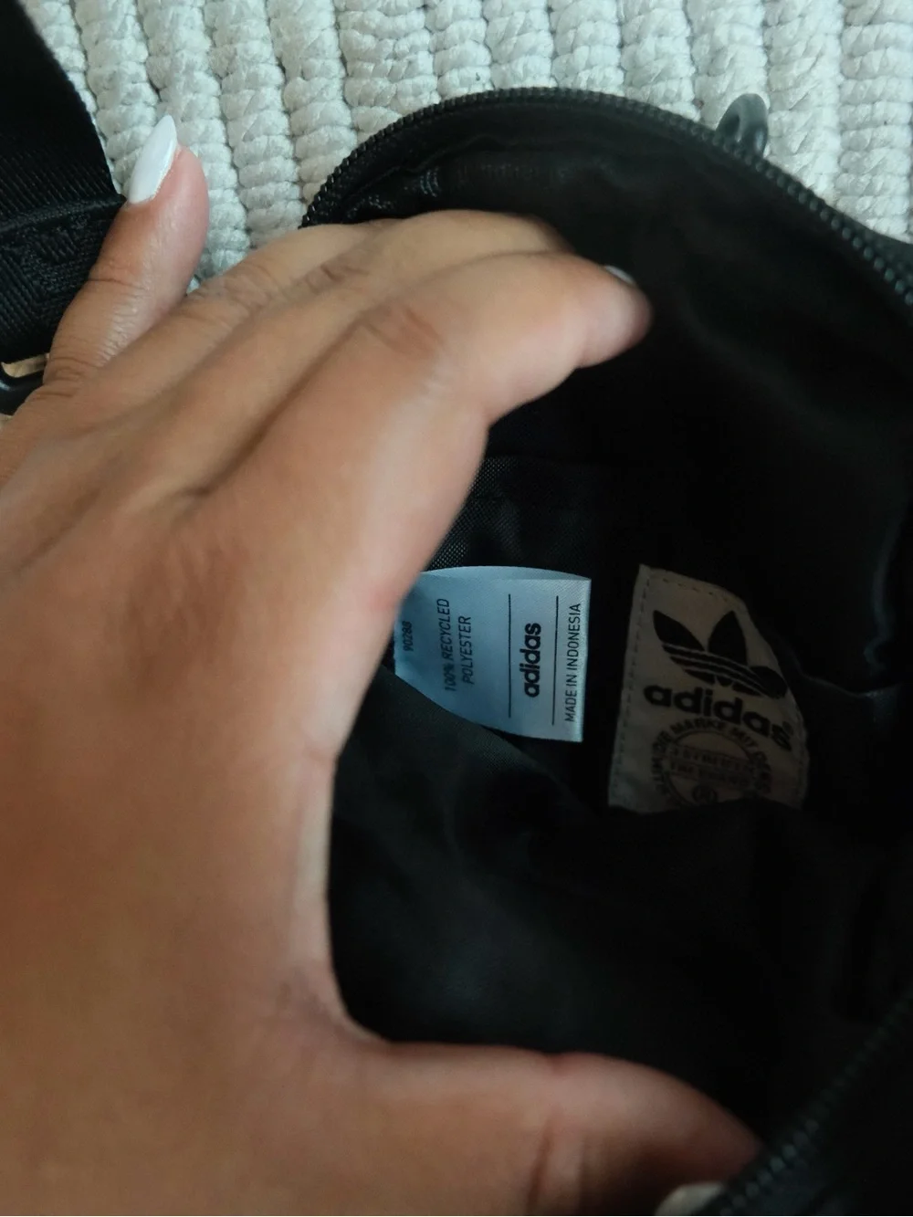 adidas small black